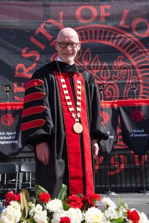 President Gerry Bradley